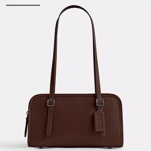 Coach Swing Zip Bag in Silver/Maple